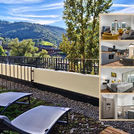 Vivamosel: Appartement Mit Mosel & Burgblick - Balkon - Parken - Aufzug - Fahrradraum Cochem Dış mekan fotoğraf