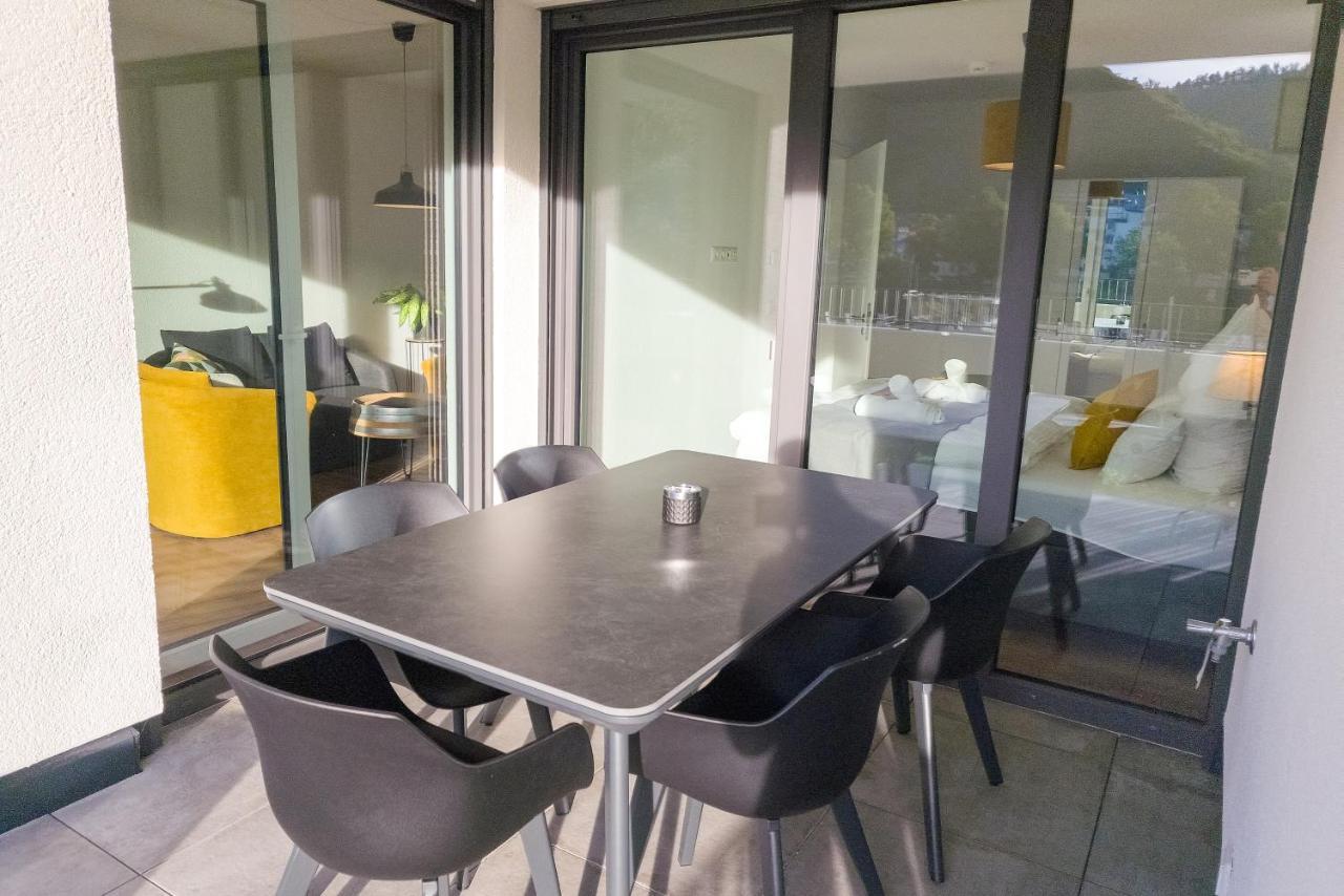 Vivamosel: Appartement Mit Mosel & Burgblick - Balkon - Parken - Aufzug - Fahrradraum Cochem Dış mekan fotoğraf